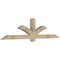 Ekena Millwork Redmond Rough Sawn Timber Gable Bracket, Douglas Fir, 84"W x 21"H x 4"D x 4"F, 6/12 Pitch GBW084X21X0404RED00RDF - alternate 4
